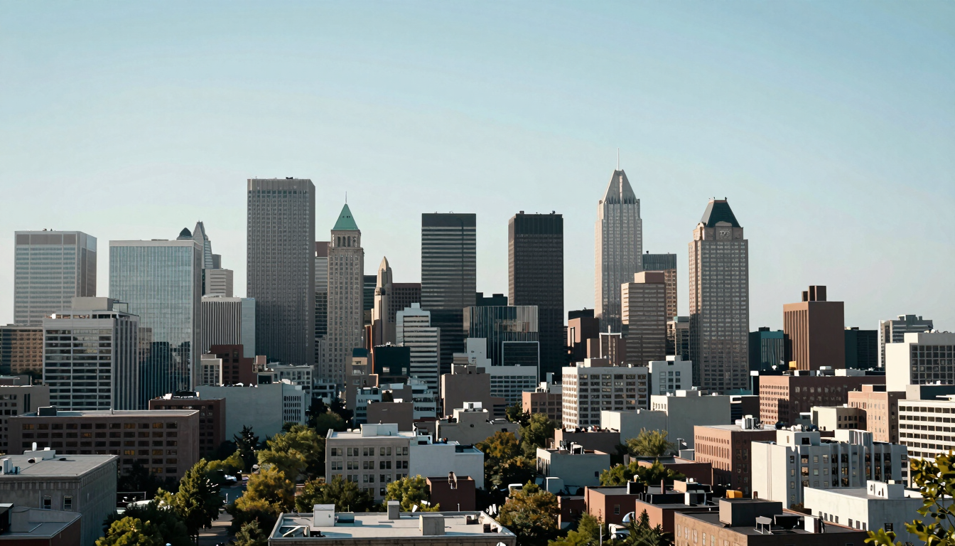 A software developer working in a sleek North American / Quebecois tech office, professional atmosphere, Slate Blue tones.